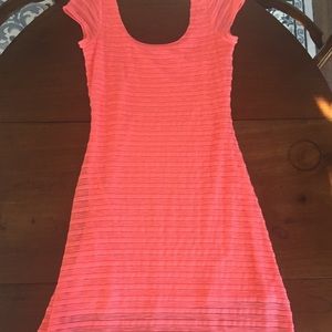 Beautiful and bright neon pink floor length Lilly